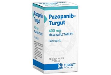 PAZOPANIB-TURGUT 400 MG FILM KAPLI TABLET (60 TABLET)